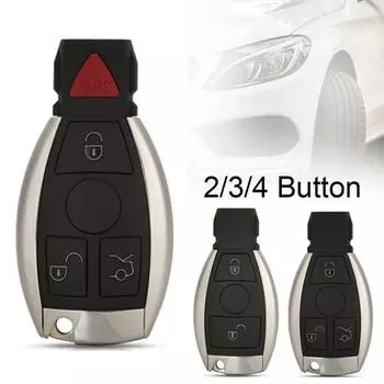 Чехол для дистанционного ключа с 2/3/4 кнопками для автомобиля Mercedes Benz W203 W204 W205 W210 W211 W212 W221 W222