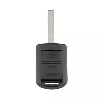 Чехол для дистанционного ключа с 2 кнопками, детали для Opel/Vauxhall Corsa Meriva Combo Agila, чехол для ключа, автозапасные аксессуары HU100 чёрный