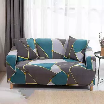 Чехол для дивана 1 шт., все включено, эластичный чехол для дивана, комбинированный, песочный, хороший, одно- и двух- и трехместный, универсальная подушка для дивана на все сезоны S