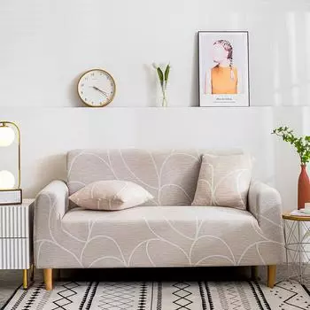 Чехол для дивана 1 шт., все включено, эластичный чехол для дивана, комбинированный, песочный, хороший, одно- и двух- и трехместный, универсальная подушка для дивана на все сезоны S