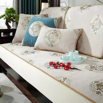 Чехол для дивана All-Inclusive Universal Cover Four Seasons Universal Chenille Sofa Non-Slip Sofa Cover Cloth Cushion 35*70cm