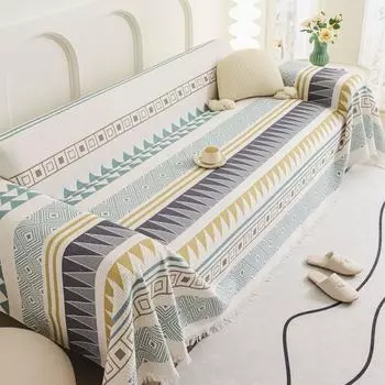 Чехол для дивана Bohemia, пледы для гостиной, современный плед для пикника, чехол для вафельного одеяла, диваны Fundas 180x130