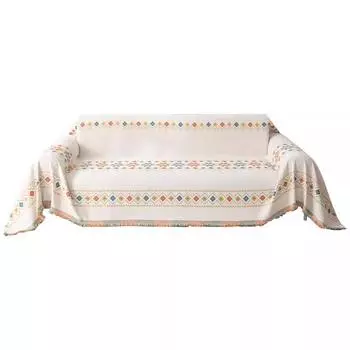 Чехол для дивана Bohemian Chenille Full Cover, двухсторонний, универсальный, всесезонный, нескользящий чехол для дивана 180*130cm