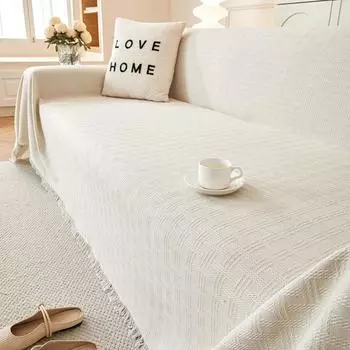 Чехол для дивана Чехлы для дивана Чехол для кресла-реклайнера для двоих, моющийся защитный чехол из плотной дышащей ткани, гостиная 130x180cm светло-желтого