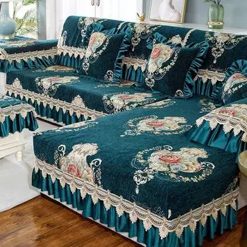 Чехол для дивана Chenier в европейском стиле, элитная подушка для дивана класса люкс 123, комбинация подушки в форме буквы U, украшение гостиной, подходящее для любого сезона 70*70cm