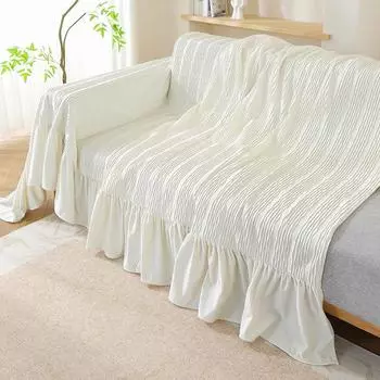 Чехол для дивана Cream Wind Premium Feel Anti Cat Scratch Dutch Velvet Чехол для дивана Four Seasons Full Cover Покрывало для дивана Полотенце для дивана 130*180cm синий