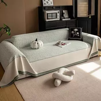 Чехол для дивана EIFLOY из шенилла в стиле пэчворк, защита от царапин, покрывало на полотенце, чехол для дивана, на 3, 4, 5 мест, на все сезоны 180x130