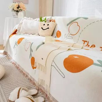 Чехол для дивана Fresh Ins Style, чехол для дивана, полотенце, универсальный чехол для дивана Four Seasons, полностью покрытая подушка, не царапается 180X130