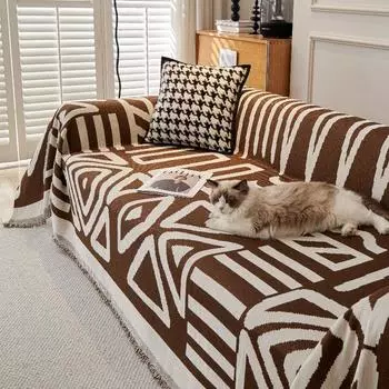 Чехол для дивана Fresh Style, универсальный, на все времена года, для дивана, полотенце, одеяло, чехол, все включено, набор подушек для домашнего декора 180x130