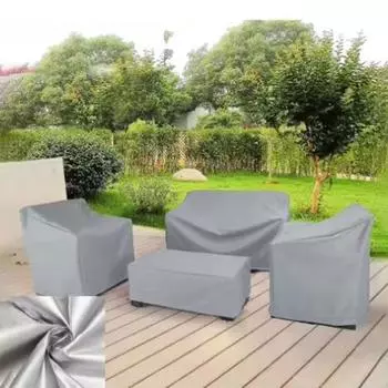 Чехол для дивана и кресла, ветрозащитный, водонепроницаемый, для кондиционера, практичный, для мебели, для сада 65*65*34cm
