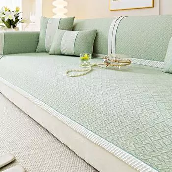 Чехол для дивана Ice Silk Cool Summer Чехлы для диванов Противоскользящий чехол для гостиной Чехол для дивана Air Conditioning Cold Sensation Подушка для дивана 70x70