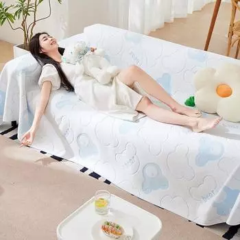 Чехол для дивана Ice Silk, летний, летний, летний, летний, летний, коврик для дивана, подушка для дивана, цельный чехол для дивана, чехол для дивана, все включено 180*130cm