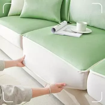 Чехол для дивана Ice Silk, универсальная подушка для ленивого дивана, летняя подушка для сиденья, летний нескользящий диван Nordic Cool 60*60