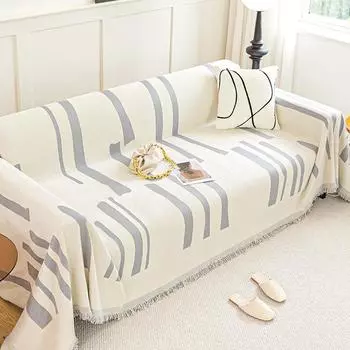 Чехол для дивана Ins Style на все сезоны, новая подушка для дивана, устойчивая к царапинам от кошек, универсальное полотенце для дивана из шенилла 180*130cm