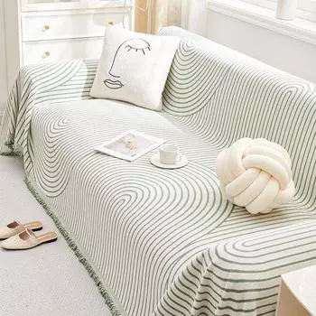 Чехол для дивана Inspired Chenille, универсальный чехол для дивана Four Seasons, пылезащитный чехол, цельное полотенце Sandhair, устойчивое к царапинам от кошек 180*130cm