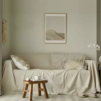 Чехол для дивана из 100% хлопка, дышащий, легкий, для фермерского дома, для домашних животных, для детей, для дивана, для гостиной, для украшения дома 130x180cm