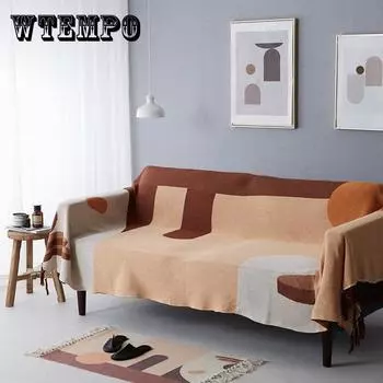 Чехол для дивана из чистого хлопка, тканевый чехол для дивана «все включено», чехол для дивана 130*160cm