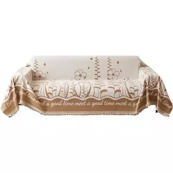 Чехол для дивана из цветочной синели, одеяло, новое полотенце для дивана на все четыре сезона, чехол для подушки «все включено» 180*130cm