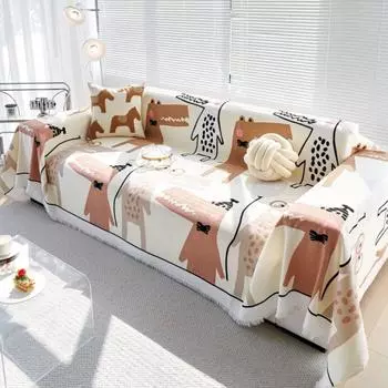 Чехол для дивана из крокодиловой кожи, коврик, пледы для гостиной, парное положение, современное водонепроницаемое одеяло для пикника и кемпинга 180x130