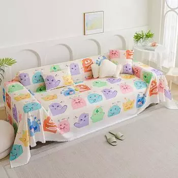 Чехол для дивана из ледяного шелка с рисунком, чехол для дивана, чехол для дивана, универсальный чехол для дивана, универсальная подушка для дивана, четыре сезона 180-130