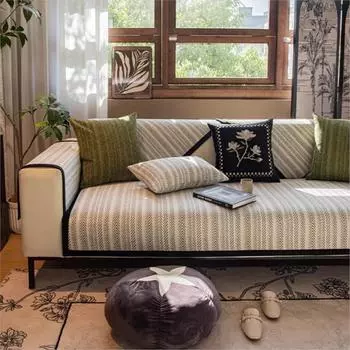 Чехол для дивана из шенилла для дома на все сезоны, нескользящий коврик для дивана, подушка для дивана, чехлы для дивана, коврик 70X70cm 1pc