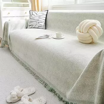 Чехол для дивана из шенилла Four Seasons Universal, универсальный чехол, нескользящее, устойчивое к пятнам, полотенце для дивана, чехол для всего сиденья, высококачественная пылезащитная подушка для сиденья 180*130cm