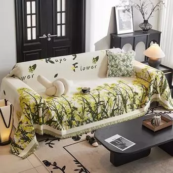 Чехол для дивана из шенилла на все времена года, одеяло для дивана с полным покрытием, чехол для дивана с защитой от царапин, высококачественный чехол для дивана 180*130cm