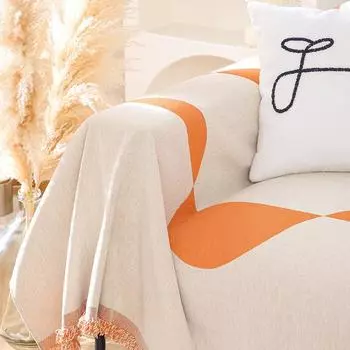 Чехол для дивана из шенилла на все времена года, ветрозащитный чехол для дивана с изображением кошачьих когтей, встроенная подушка для сиденья 180*130cm