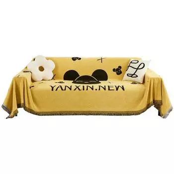 Чехол для дивана из шенилла на все времена, все включено, универсальный чехол для дивана, простая современная цельная подушка 180*130cm