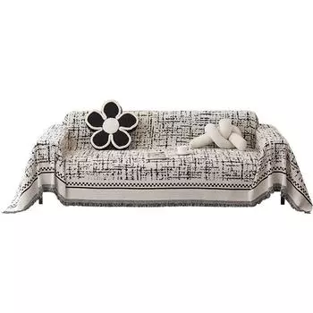 Чехол для дивана из шенилла, полноценный чехол для дивана, универсальный чехол для подушки с защитой от царапин от кошек на все времена года 180*130cm