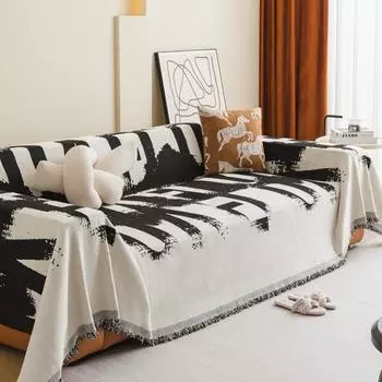 Чехол для дивана из шенилла, полный чехол, легкий, роскошный, высокого класса, всесезонный, устойчивый к царапинам от кошек, чехол для дивана, полный чехол 180*130cm