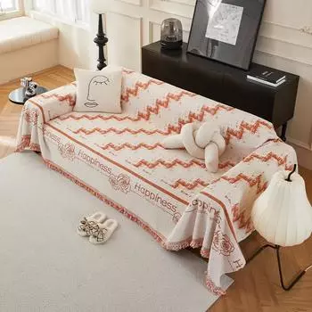 Чехол для дивана из шенилла, полотенце, подушки для сидения дивана, универсальный чехол для дивана Four Seasons, осенне-зимний чехол, нескользящая подушка для сидения 180*130cm