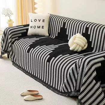 Чехол для дивана из шенилла, полотенце, универсальный чехол для дивана Four Seasons All-Inclusive, пылезащитный чехол для дивана, подушка для дивана, одеяло с защитой от царапин 180*130cm