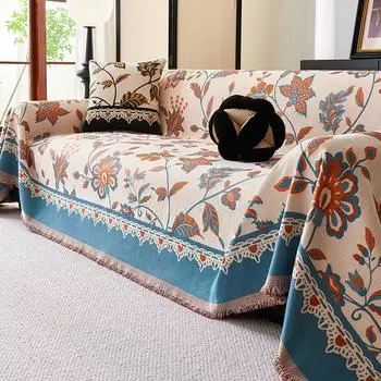 Чехол для дивана из шенилла, полотенце, универсальный кожаный чехол для дивана Four Seasons, универсальный чехол для дивана, подушка для дивана 180*130cm