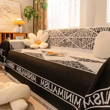 Чехол для дивана из шенилла, полотенце, защита от царапин, всесезонный чехол для дивана из шенилла для гостиной, одеяло «все включено» 180x130