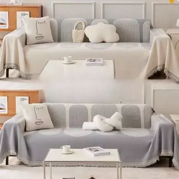 Чехол для дивана из шенилла с двумя сторонами, полотенце, чехол для дивана, все включено, универсальный чехол для дивана, универсальная подушка для дивана Four Seasons 180-130cm