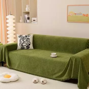 Чехол для дивана из шенилла, ткань для диванной подушки, универсальный чехол Four Seasons High Sense Full Covered Universal, покрывало, одеяло 180*130cm
