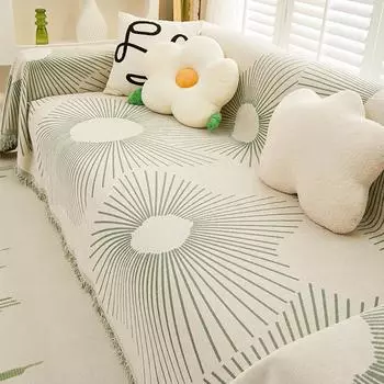 Чехол для дивана из шенилла высокого качества, полотенце для спинки, универсальное полотенце для спинки, нескользящее, простое, универсальное, утолщенное 180*130cm