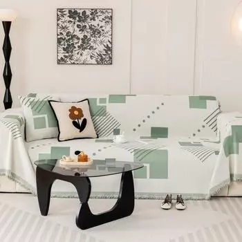 Чехол для дивана из шенилла, жаккардовый, универсальный, всесезонный, новый, чехол для диванной подушки, противоскользящий чехол, одеяло, устойчивое к царапинам у кошек 180*130cm