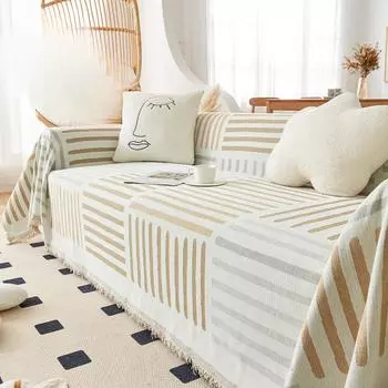 Чехол для дивана из шенилловой ткани Ins Style, чехол для дивана, полностью покрытый, Four Seasons, универсальный, двойной, толстый, для дивана, полотенце, чехол для дивана 180*130cm