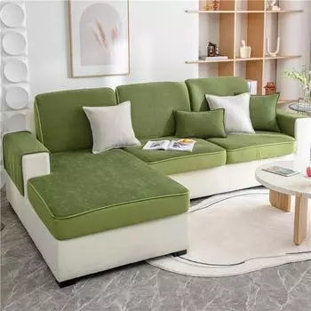Чехол для дивана из шенилловой ткани, универсальный чехол для диванной подушки, универсальная подушка для сиденья Four Seasons 60-60cm