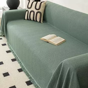 Чехол для дивана из синели, мягкий тканевый чехол для дивана Four Seasons, универсальный, полный комплект, чехол для дивана 180-130cm