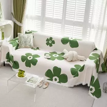 Чехол для дивана из синели, осенне-зимний новый цельный утолщенный универсальный нескользящий чехол для дивана, полотенце 90x180