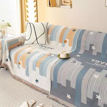 Чехол для дивана из синели, полотенце, чехол для дивана в стиле Ins, чехол для дивана, универсальная нескользящая подушка на четыре сезона 180*130cm