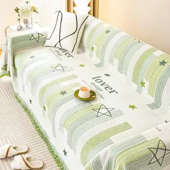 Чехол для дивана из синели, полотенце, подушки для сиденья дивана, универсальный чехол для дивана Four Seasons, нецарапающийся полный чехол, нескользящая подушка для сиденья 180*130cm