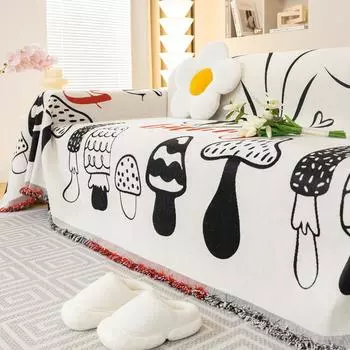 Чехол для дивана из синели, полотенце, универсальная нескользящая подушка с рисунком «Четыре сезона», чехол для дивана, ткань 180X130