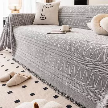 Чехол для дивана из синели с защитой от царапин, универсальный всесезонный новый чехол, универсальный противоскользящий коврик, одеяло 180*130cm