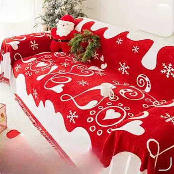 Чехол для дивана из синели, тканевое полотенце, утолщенный чехол для дивана, подушка для дивана с защитой от кошачьих царапин 180*130