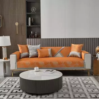 Чехол для дивана из синели, защита для детского коврика для домашних животных, собаки, Нескользящий чехол для дивана, четырехсезонный универсальный чехол для дивана, полотенце для гостиной 70x70