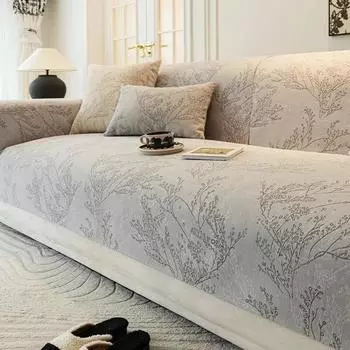 Чехол для дивана из ткани синель, современный универсальный чехол для дивана Four Seasons, полотенце для гостиной, нескользящая подушка для дивана, подлокотник, накладка на спинку A 70x70cm 1pc